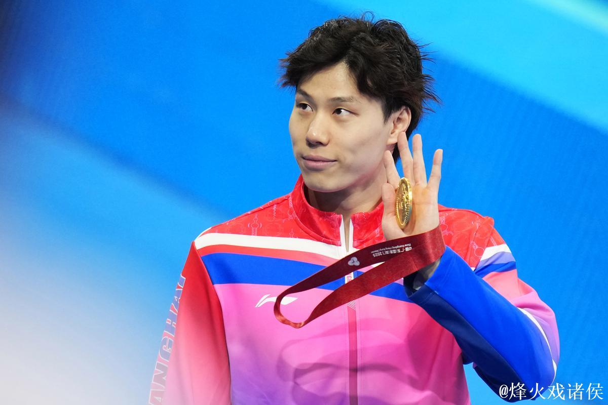 覃海洋世锦赛再夺冠，个人第二金来自男子200米蛙泳